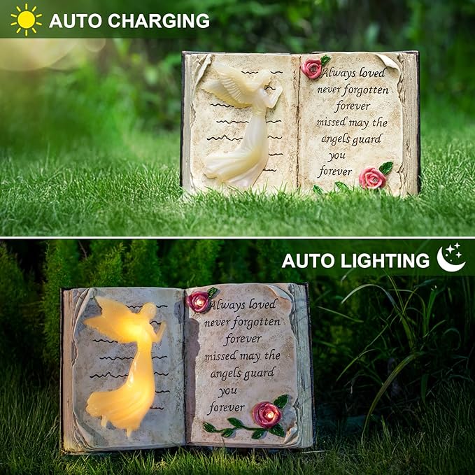 Outdoor Solar Angel Garden Stakes Lights - Image 4