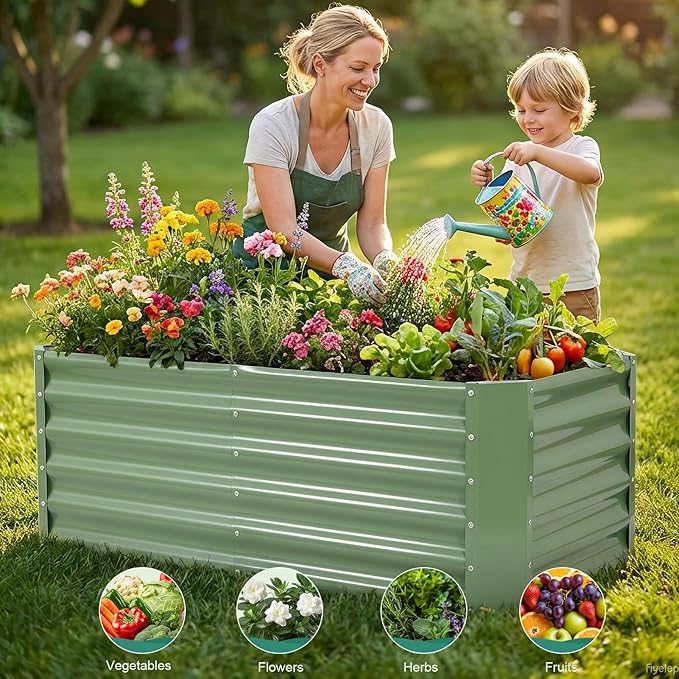 Galvanized Raised Garden Bed - Image 8
