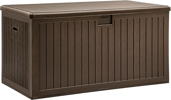 YITAHOME XXL 230 Gallon Large Deck Box, Outdoor Storage by YITAHOME