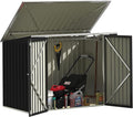 Devoko Outdoor Storage Shed 5.8 x 3.3 FT Metal Trash Shed Waterproof Outside by DEVOKO