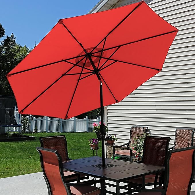 Sunnydaze Outdoor Patio Umbrella - Image 4
