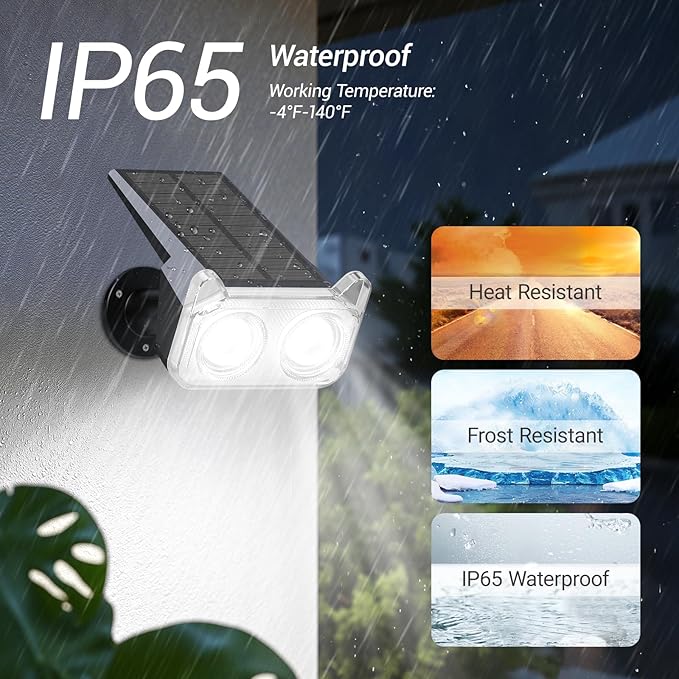 WdtPro Solar Spot Lights Outdoor - Image 6
