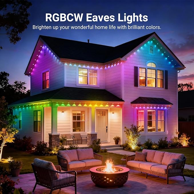 NEEWER 144ft Permanent Outdoor Lights - Image 2