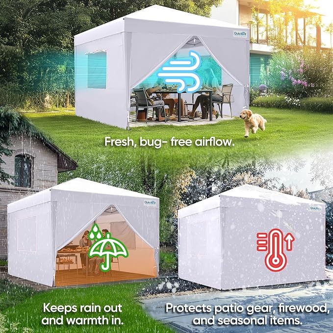 Quictent Privacy 8x8 Pop up Canopy Tent - Image 3
