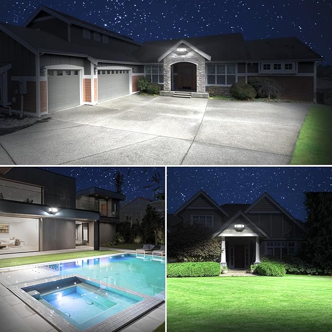 Onforu 100W 11000LM Flood Lights Outdoor, Brightness Security LED Flood Lights - Image 7