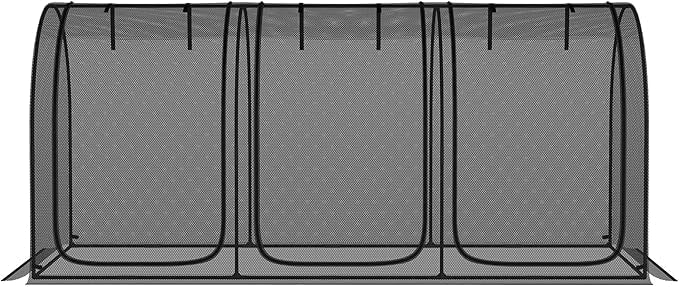 Outsunny 9' x 4' Crop Cage, Plant Protection Tent - Image 8