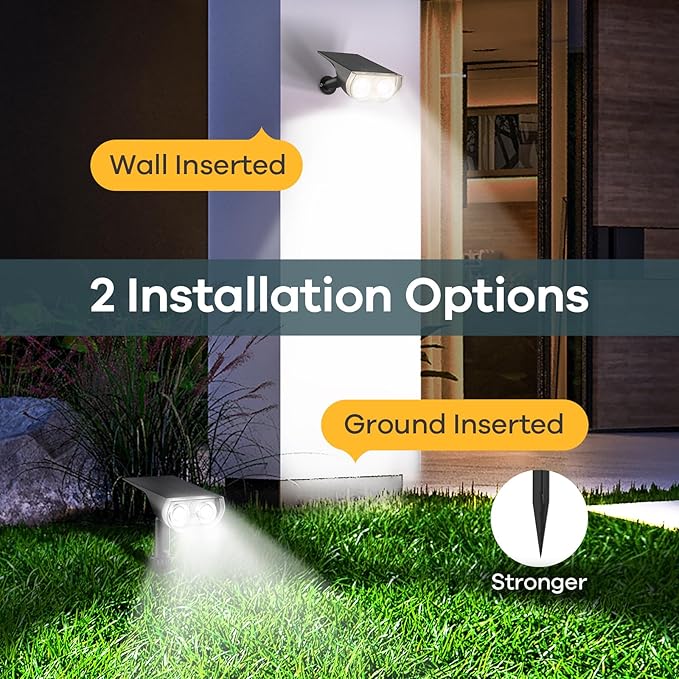 Linkind Solar Lights Outdoor Waterproof IP65, StarRay Dusk-to-Dawn Outdoor - Image 5