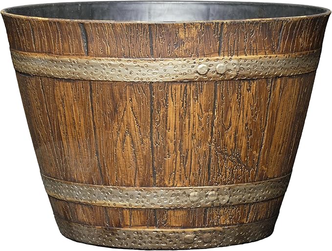 Classic Home & Garden Whiskey Barrel Planters by ClassicHomeandGarden