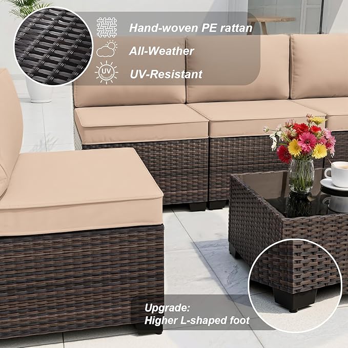 ALAULM Patio Furniture Set - Image 6