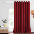 NICETOWN Burgundy Red Blackout Curtains by NICETOWN