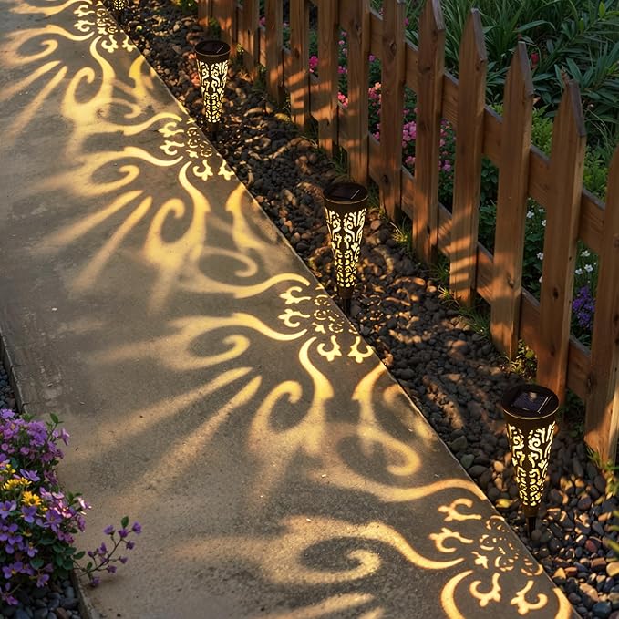 Go2garden 6Pcs Solar Lights Outdoor Garden Decor Gifts - Image 3