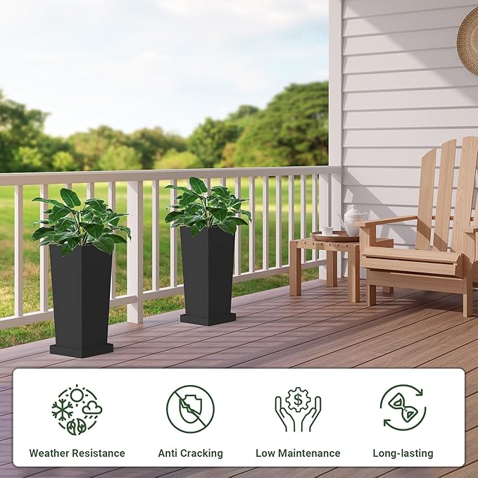 Tall Planters 18" H - Image 3