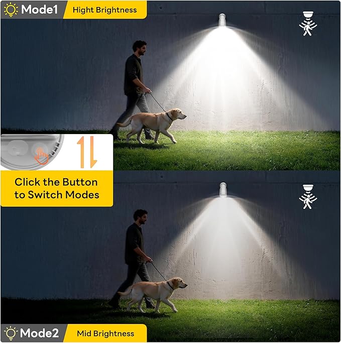 Rechargeable Battery Operated Motion Sensor Light, 4000mAh Battery Powered - Image 3