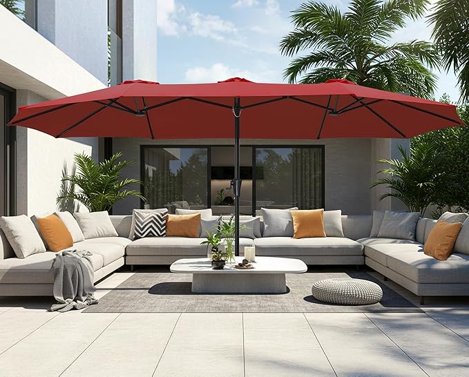 SUPERJARE 15FT Outdoor Umbrella - Image 2