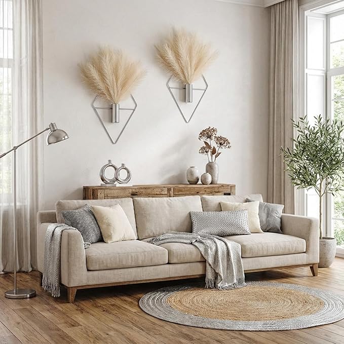 2 Pieces Wall Decor Hanging Planters - Image 4
