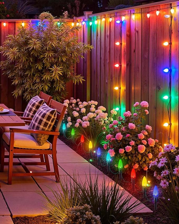 100-Pack Christmas Light Yard Stakes, 5.5 Inch Lighting Stakes - Image 7