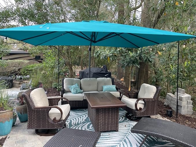 PURPLE LEAF 10' X 13' Patio Umbrella - Image 3