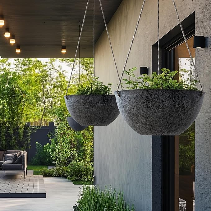 LA JOLIE MUSE Large Hanging Planters - Image 4