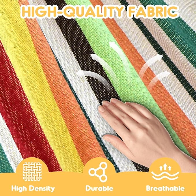 ANYOO Cotton Hammock Portable Camping Hammocks - Image 3