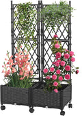 Raised Garden Beds with Screen Outdoor, Garden Trellis by yotoworthgardenhome