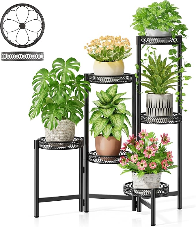 6 Tier Large Plant Stand Indoor by Unknown