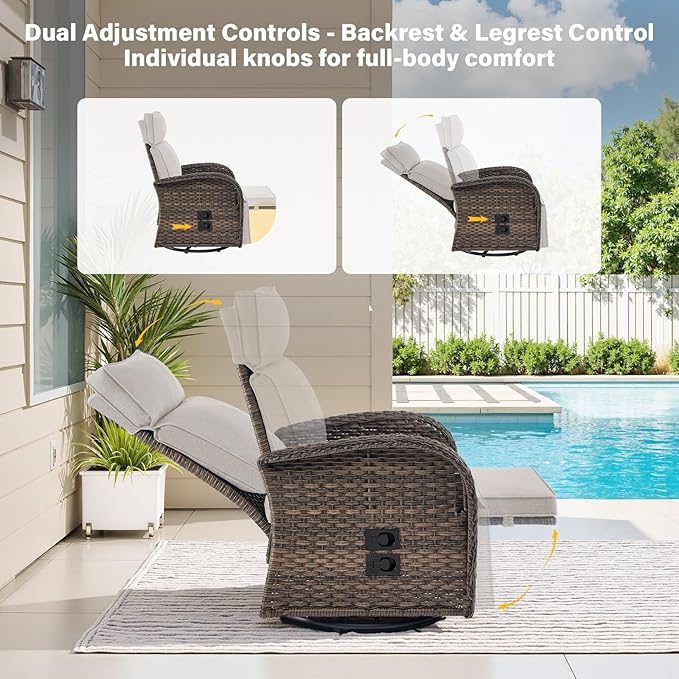 5 Piece Patio Furniture Set - Image 4