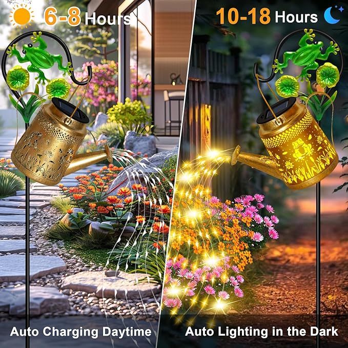 Solar Lanterns Outdoor Garden Decor, Mothers Day Gifts - Image 3