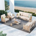 Aluminum Outdoor Patio Furniture Set by Oasbira