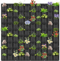 Hanging Planting Grow Bags, 90 Pockets Wall Planter Wall Mounted Grow Bag by LITLANDSTAR