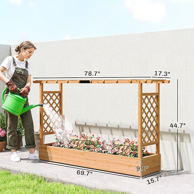 Outsunny Raised Garden Bed - Image 7