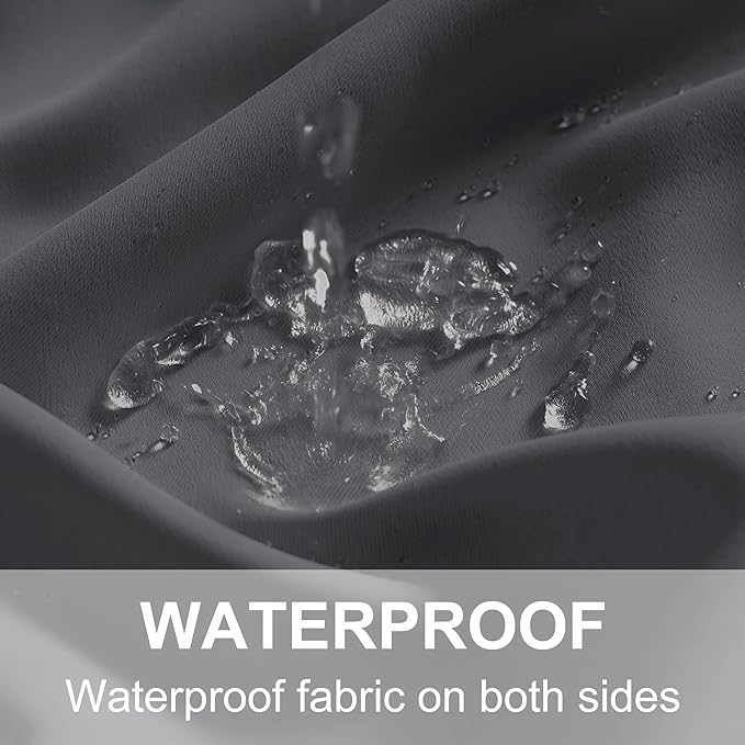 RYB HOME Outdoor Curtains Waterproof - Image 5