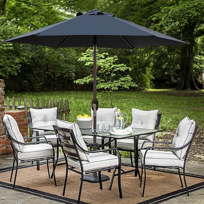 Blissun 7.5 ft Patio Umbrella, Yard Umbrella, Outdoor Market Umbrella - Image 7