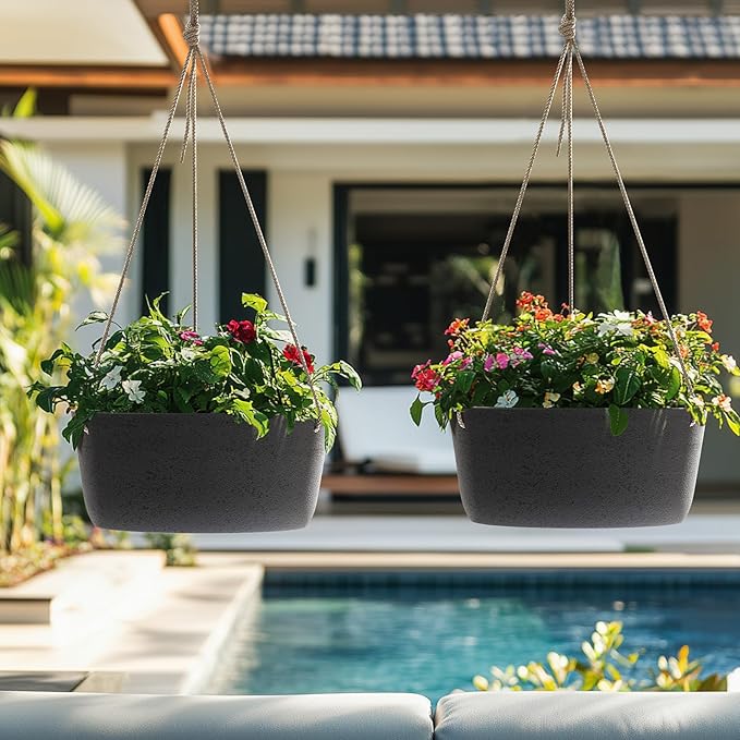 La Jolie Maison Large Hanging Planters - Image 3