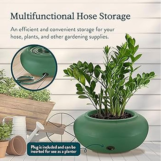 The HC Companies RZ.GH210DF1C001LRDJH 21 Inch Diameter Lightweight Garden Hose - Image 4