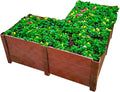 Dalen Modular Raised Bed Garden – Faux Wood – 8 Panel Starter Pack – Makes by Dalen