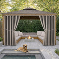 DIVA EN CAMINO DEC Water Resistant Outdoor Patio Curtain Darkening Thermal by DivaenCamino