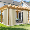 NICETOWN Outdoor Patio Curtain 84 inch Long, Privacy Protection Drape by NICETOWN