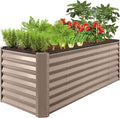 Best Choice Products 8x2x2ft Raised Outdoor Metal Garden Bed, Deep Root Box by BestChoiceProducts
