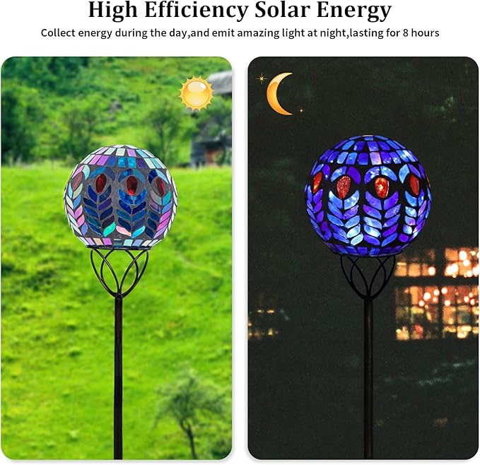 Afirst Solar Outdoor Garden Lights Decorative - Image 3