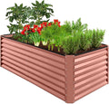 Best Choice Products 6x3x2ft Outdoor Metal Raised Garden Bed, Deep Root Box by BestChoiceProducts