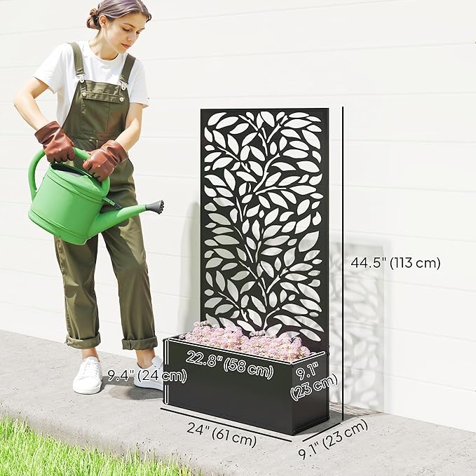 Outsunny Metal Raised Garden Bed - Image 7