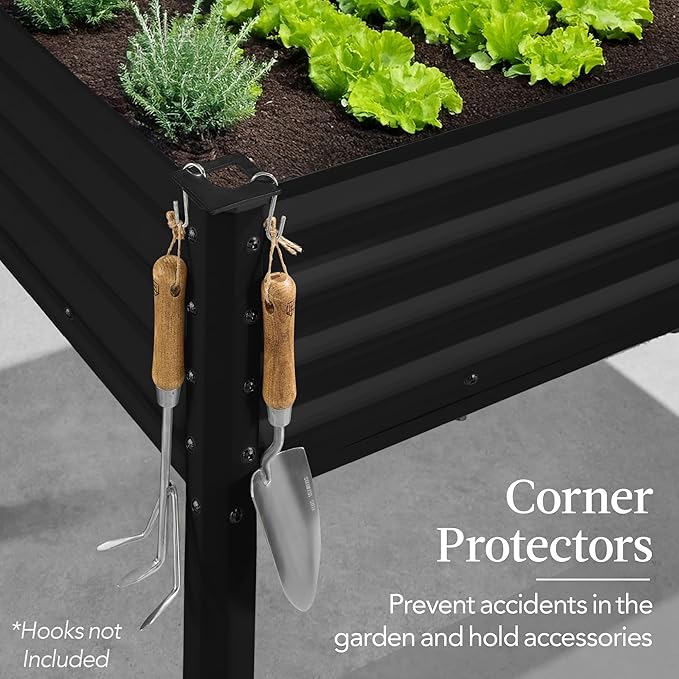 Best Choice Products 48x24x30in Galvanized Raised Garden Bed, Metal Elevated - Image 7