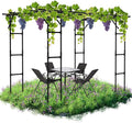 Garden Arch Trellis, 87in H x 118in L Large Garden Arch Arbor Trellis by DoCred