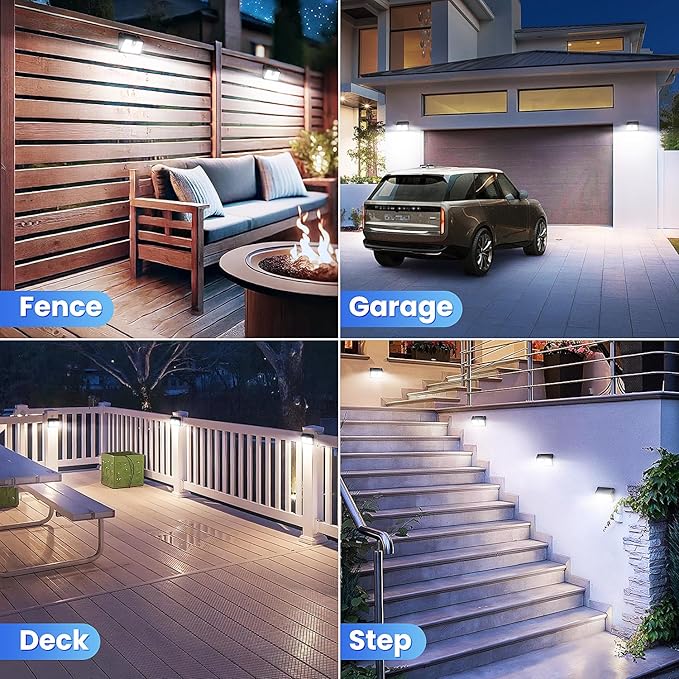 Solar Motion Sensor Outdoor Lights, Super Bright Solar Lights Outdoor Waterproof - Image 2