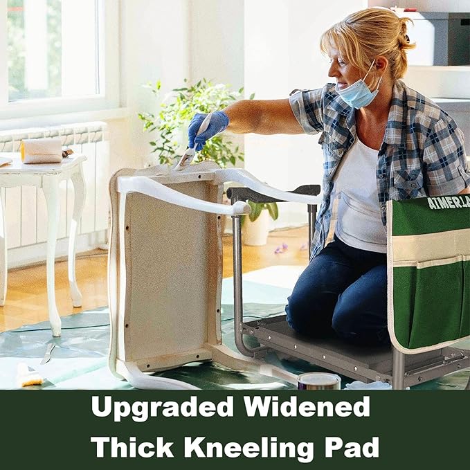 Aimerla Foldable Garden Kneeler Seat Heavy Duty Gardening Stool - Image 5