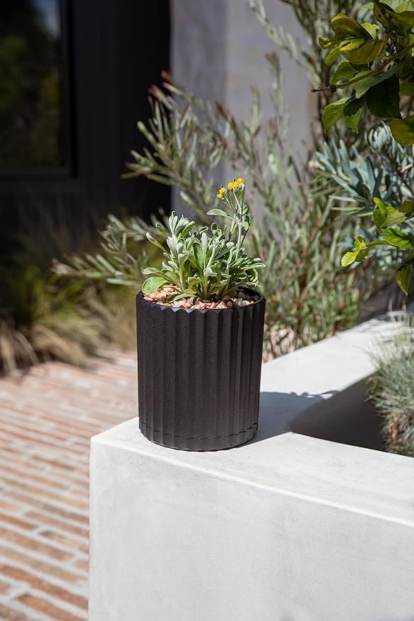 Veradek Demi Series Demi 6" Planter w/Tray - Image 4