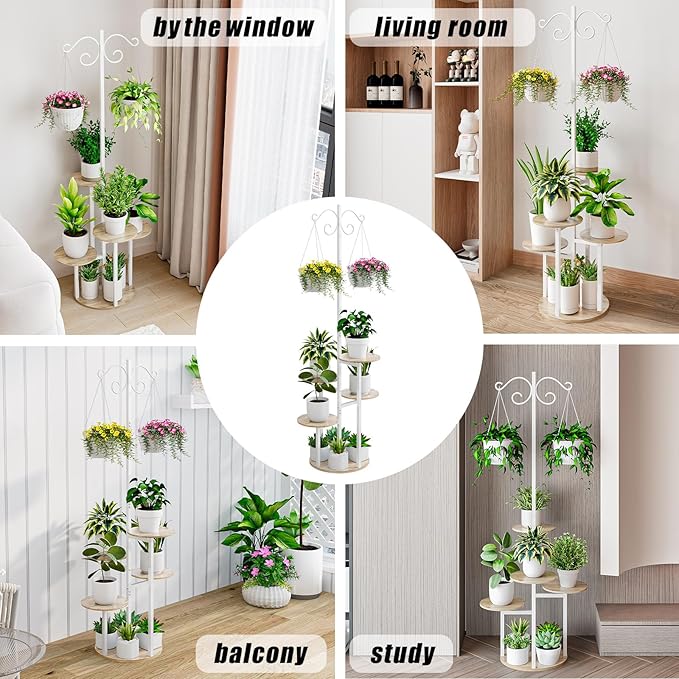 Plant Stand Indoor 5 Tier 8 Potted - Image 6