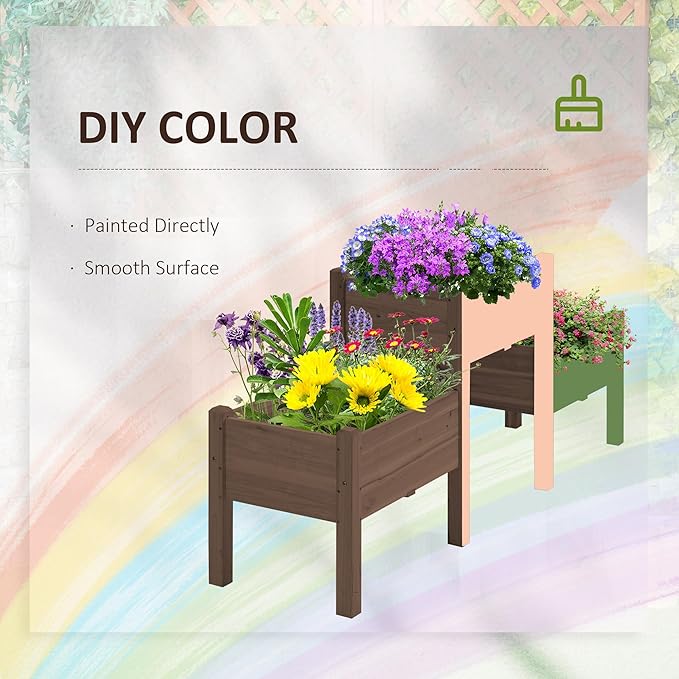 Outsunny Raised Garden Bed - Image 4