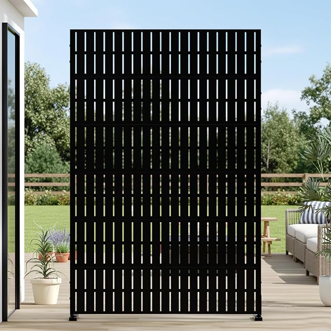 Casaphoria Metal Privacy Screen Outdoor by Casaphoria
