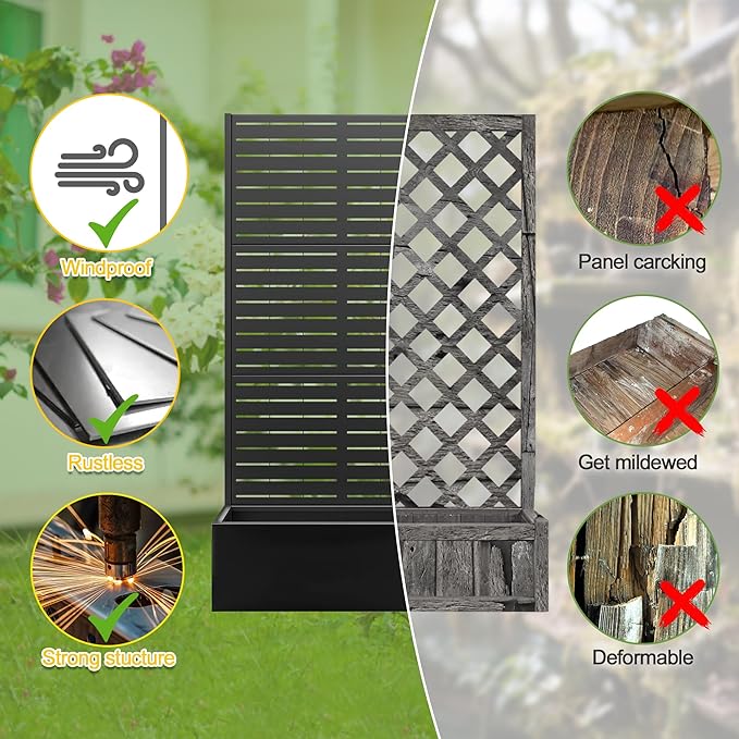 FENCY Metal Raised Garden Bed - Image 4
